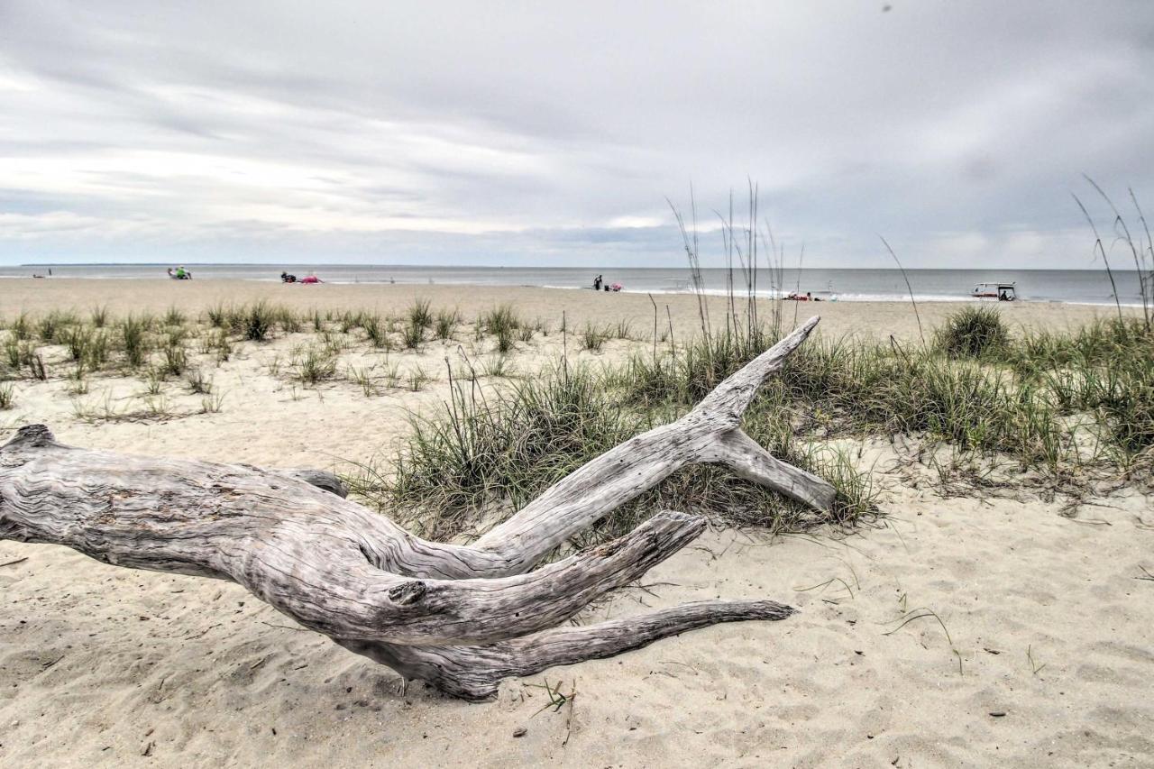 Ideally Located Luxe Beach House On Tybee Island Vila Exterior foto